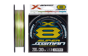 Шнур YGK X-Braid Super Jigman X8 200m #1.2/0.185mm 25lb/11.3kg 55450394 фото