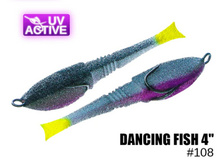 Поролоновая рыбка Dancing Fish 4" #108 поштучно  PR108 фото
