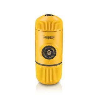 Портативная эспрессо-кофеварка Wacaco Nanopresso желтая, механическая, для молотого кофе WNANOYELLOW фото