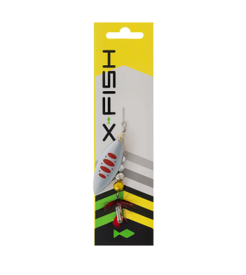 Блесна X-Fish Orbit №4 11.5g Silver GRD 19170700		 фото