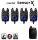 Набір сигналізаторів клювання World4Carp Sensor X 4+1 WC360-4 фото 2