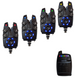 Набір сигналізаторів клювання World4Carp Sensor X 4+1 WC360-4 фото 12