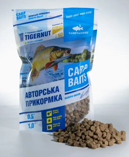 PELLETS, TIGERNUT, Розчинні, 10мм PELLETS-TIGERNUT-Растворимые-10мм-1кг фото