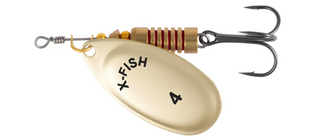 Блесна X-Fish Stark №4 9.5g Gold 19170577 фото