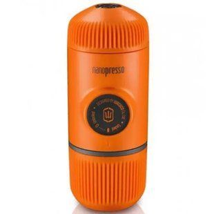Портативная эспрессо-кофеварка Wacaco Nanopresso оранжевая, механическая, для молотого кофе WNANOORNG фото