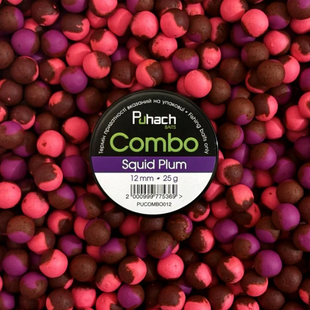 Puhach Baits Combo 12 mm - Squid Plum (Кальмар/Слива) PUCOMBO012 фото
