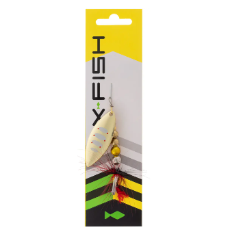 Блесна X-Fish Orbit №4 11.5g Gold SRD 19170705		 фото