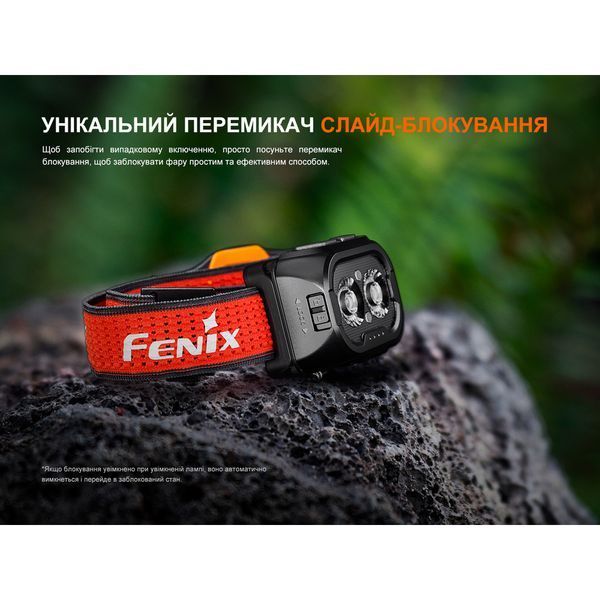 Ліхтар налобний Fenix HL18R-T V2.0 чорний HL18RT20BL фото