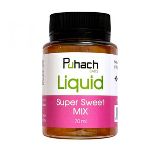 Puhach Baits Liquid 70 ml - Super Sweet MIX (Найсолодший мікс) PUL70SSM фото