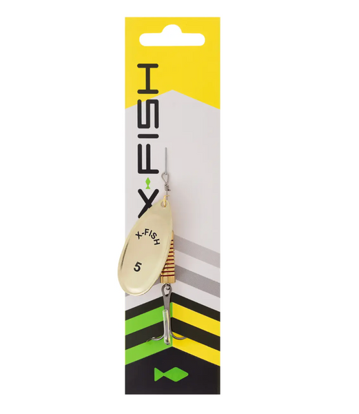 Блесна X-Fish Stark №5 14g Gold 19170578 фото