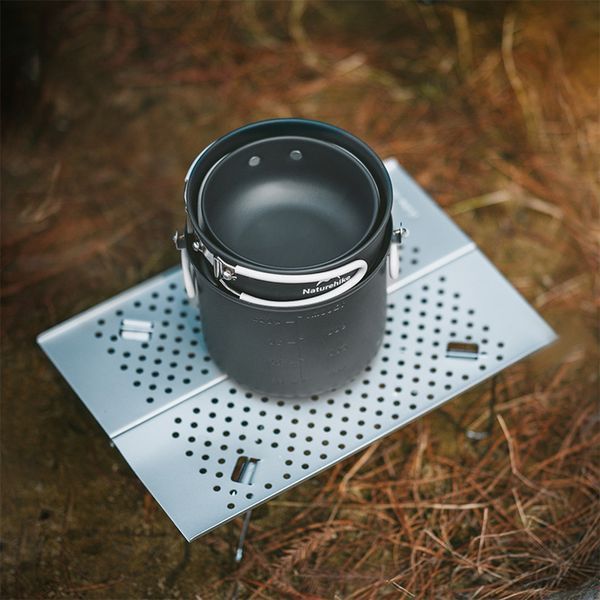 Набор посуды (2 кастрюли, 2 крышки) Naturehike NH18T018-G, алюминий 6927595785515 фото