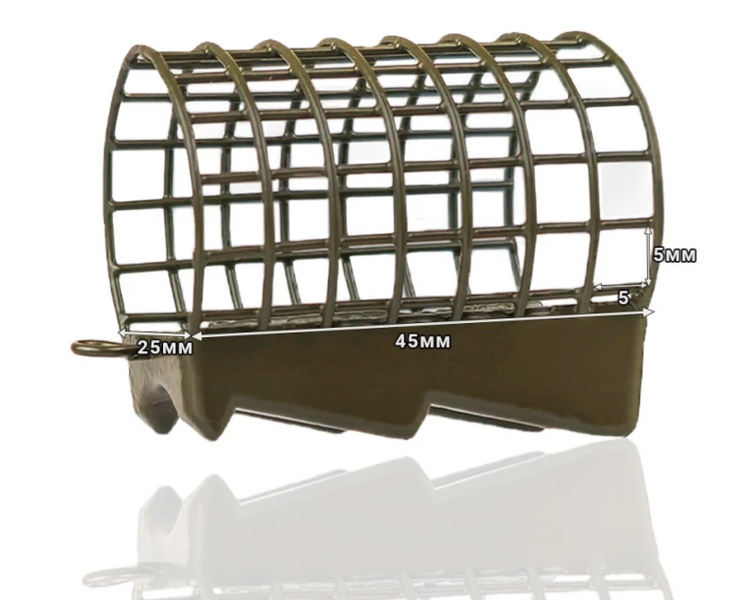 Металлическая фидерная кормушка Feeder Caiman XL 90г FM70013 фото