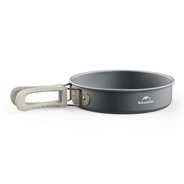 Набір посуду (2 каструлі, сковорідка) Naturehike CNK2450CF010, алюміній 6976507663335 фото