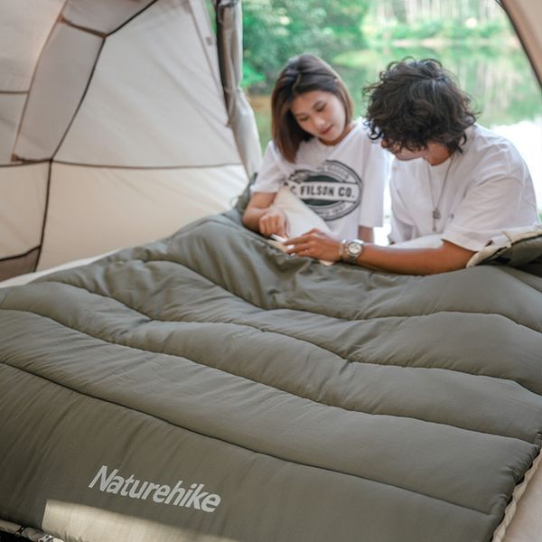 Спальник с капюшоном Naturehike LD350 CNK2300SD016, темно-зеленый 6976023921810 фото