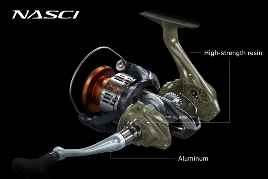 Котушка Shimano Nasci FD 4000 5+1BB 4.7:1 22661583 фото