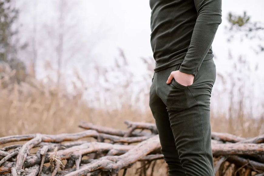 Термобелье мужское Tribe Microfleece (футболка+штаны) T-KA-0015-olive, T-KA-0015-olive-3XL T-KA-0015-olive-3XL фото