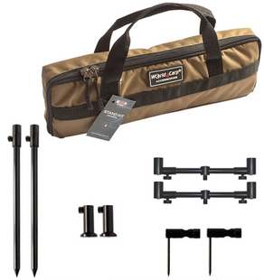 Набор стоек с телескопическими буз-барами World4Carp Stand Kit Universal 2 w209tele фото
