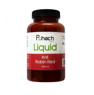 Puhach Baits Liquid 250 ml - Krill Robin Red PUL25KRR фото