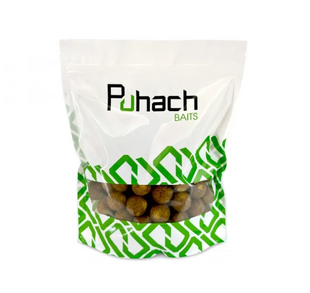 Вареные бойлы Puhach Baits Natural Line Shelf Life Boilies 24 mm 1 kg - Tiger Nut (Тигровый орех) PUBOILS028 фото