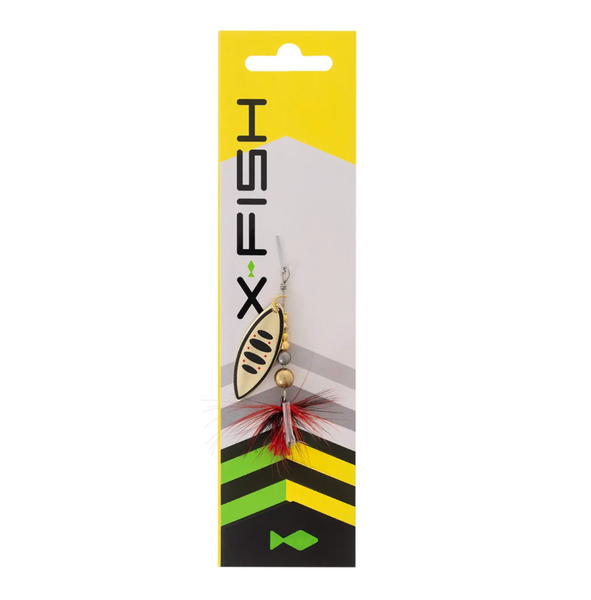 Блешня X-Fish Orbit №1 4g Nikel gold 19170712 фото
