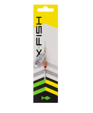 Блешня X-Fish Spike №2 4.5g Silver RD 1917.06.18		 фото