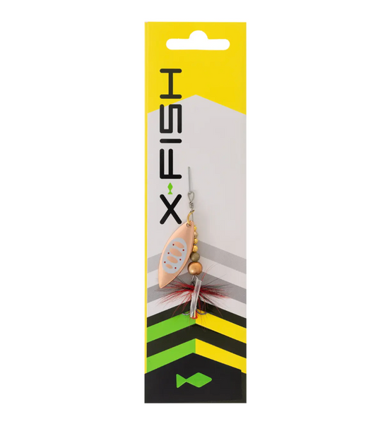 Блешня X-Fish Orbit №1 4g Copper GD 19170707 фото