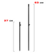 Набор стоек и буз баров World4Carp Stand Kit Universal MAX 2 w226 фото 5